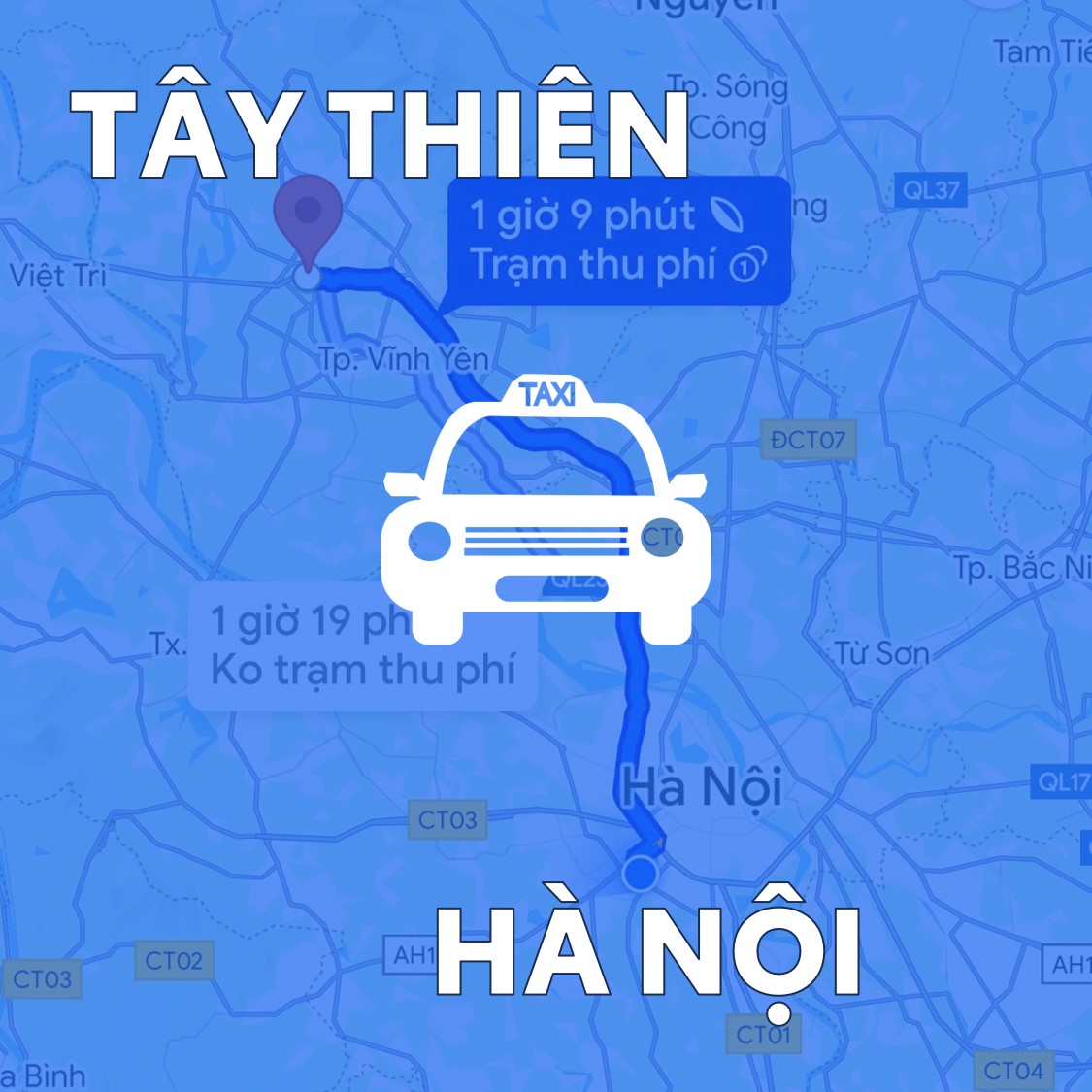 Giá xe ghép hà nội vĩnh phúc